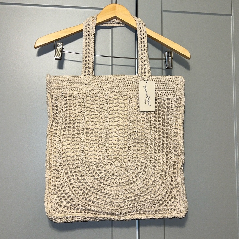 NWT Universal Thread Crochet Tote Shoulder for Beach or Travel